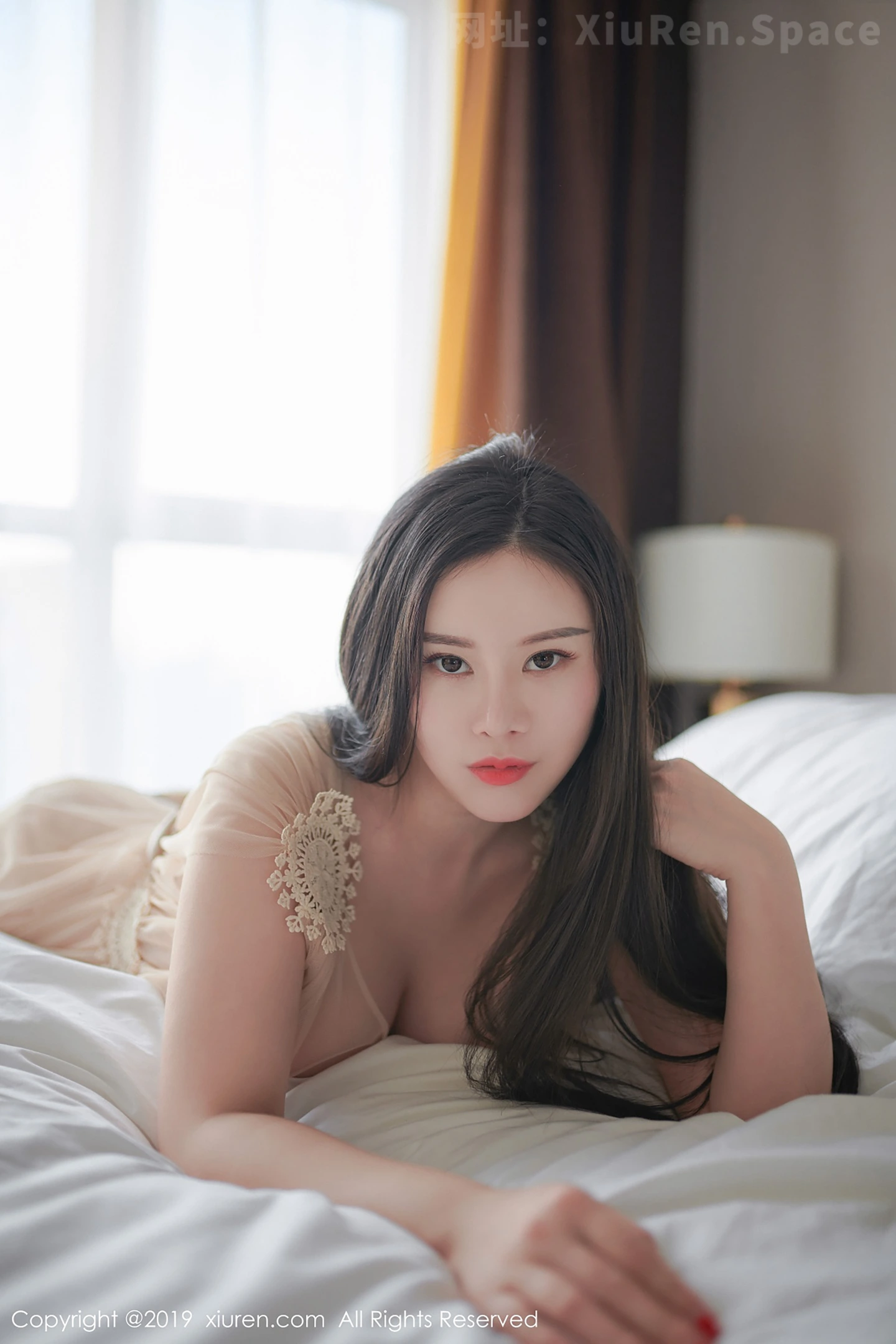 图片[5]-[XiuRen秀人网]VOL.1366 嫩模戴渃欣私房粉色薄纱情趣内衣透视秀豪乳极致诱惑写真45P-秀人网官方网站